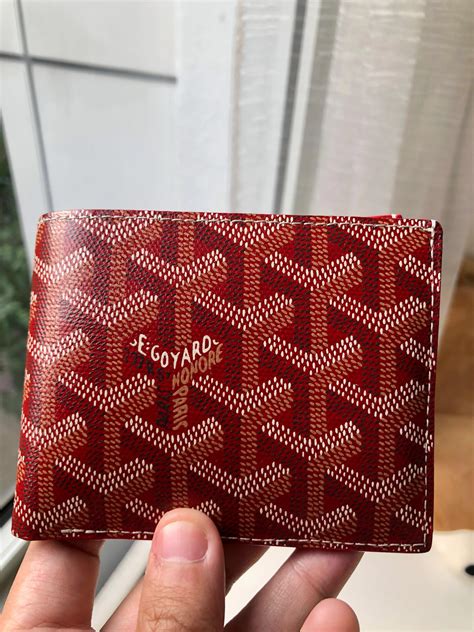 go yard mens wallet|authentic goyard wallet.